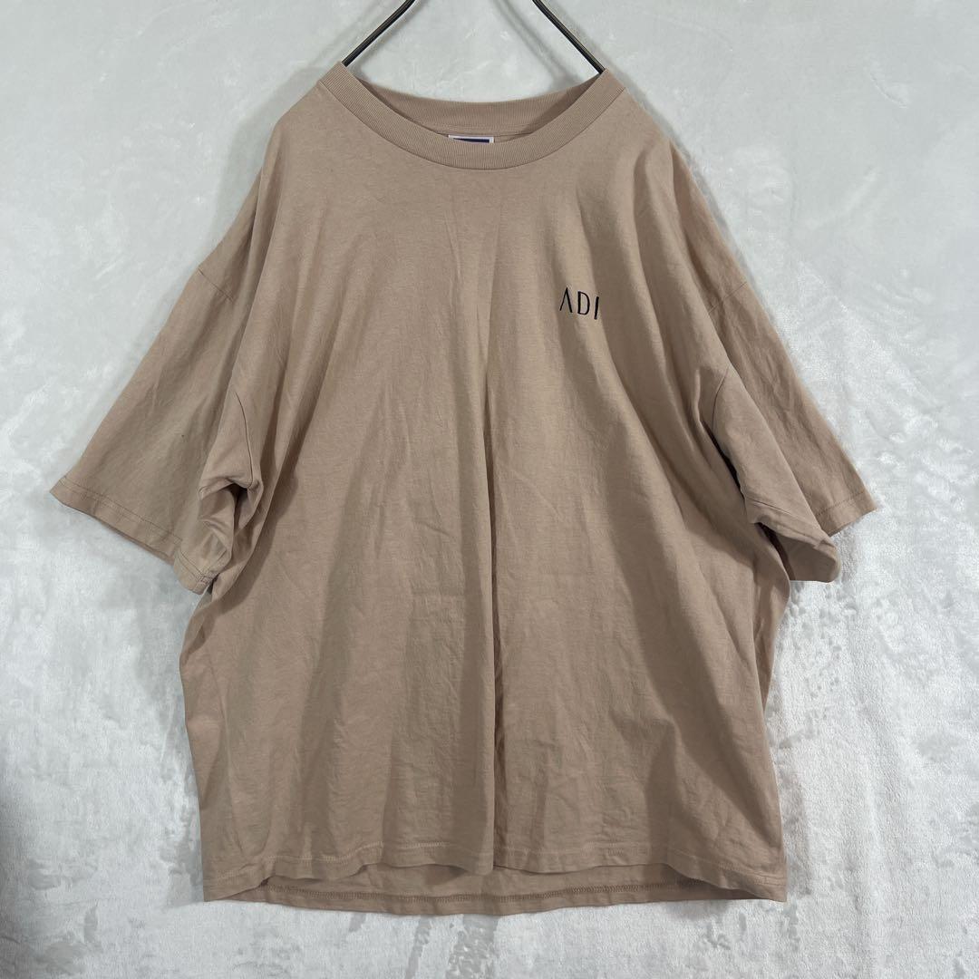ADI GOAT ゴート プリント ベージュ Tシャツ