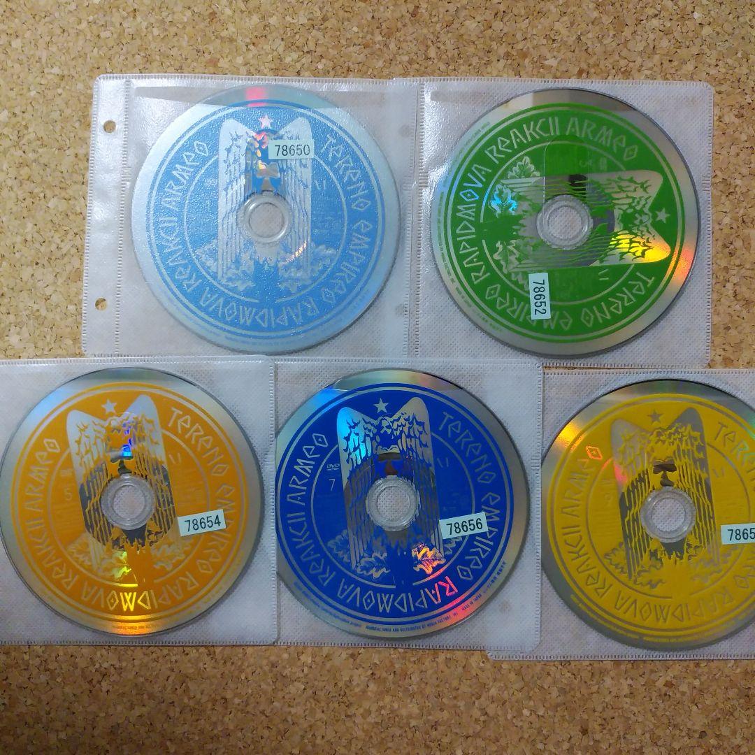 ラーゼフォン TV版 全9巻 + 劇場版　計１０巻　レンタル落ちＤVD