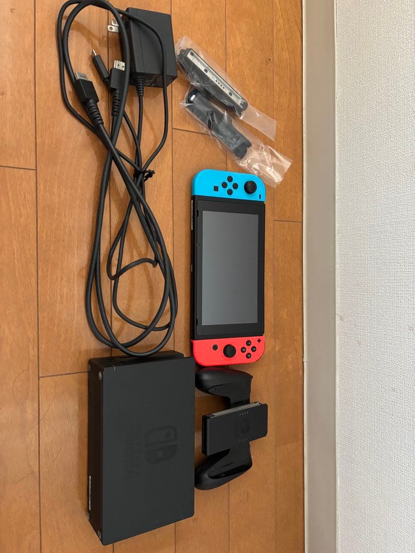 Nintendo Switch 青/赤 本体 付属品完備