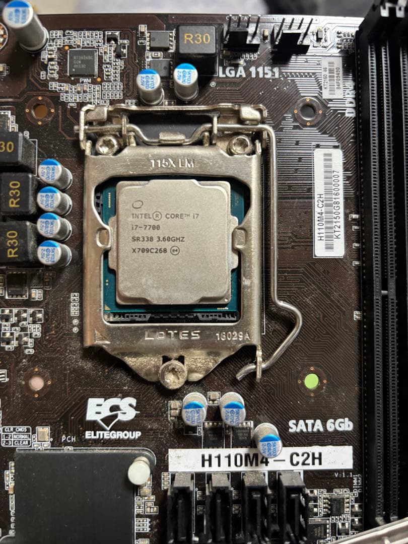 Core i7 6700K + マザーボード