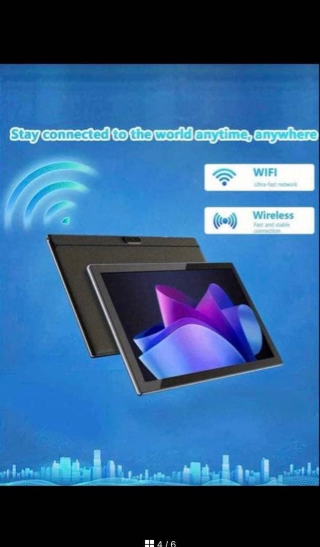 COOPER 10.1インチ Androidタブレット 6GB/128GB
