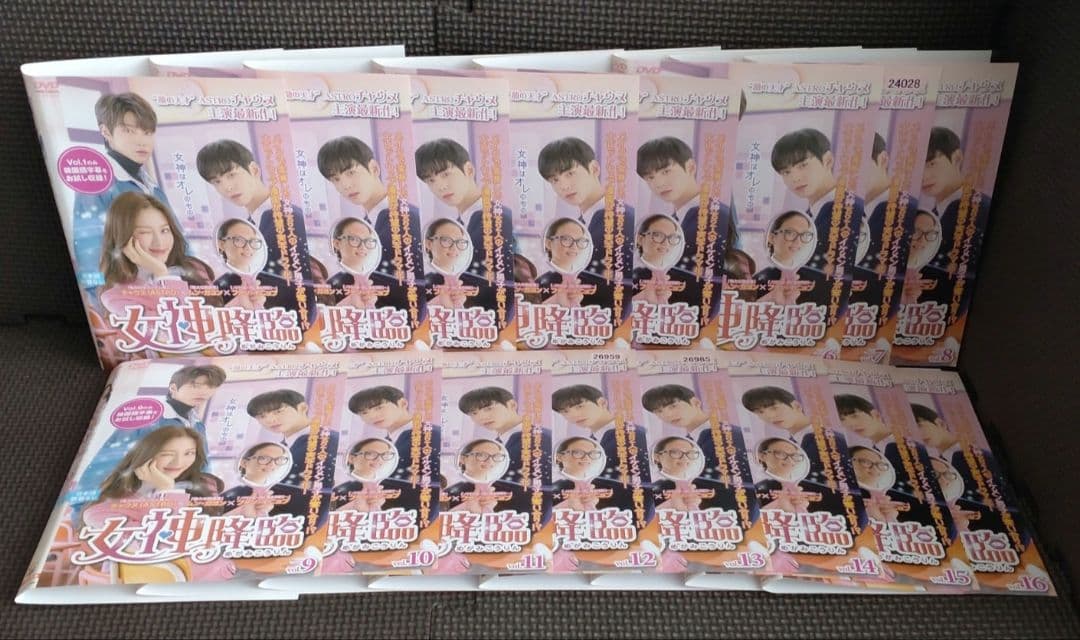 女神降臨 DVD 全16巻セット 韓国ドラマ チャウヌ ムンガヨン