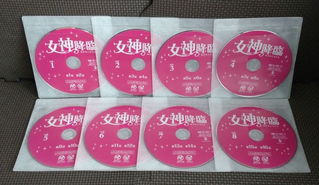女神降臨 DVD 全16巻セット 韓国ドラマ チャウヌ ムンガヨン