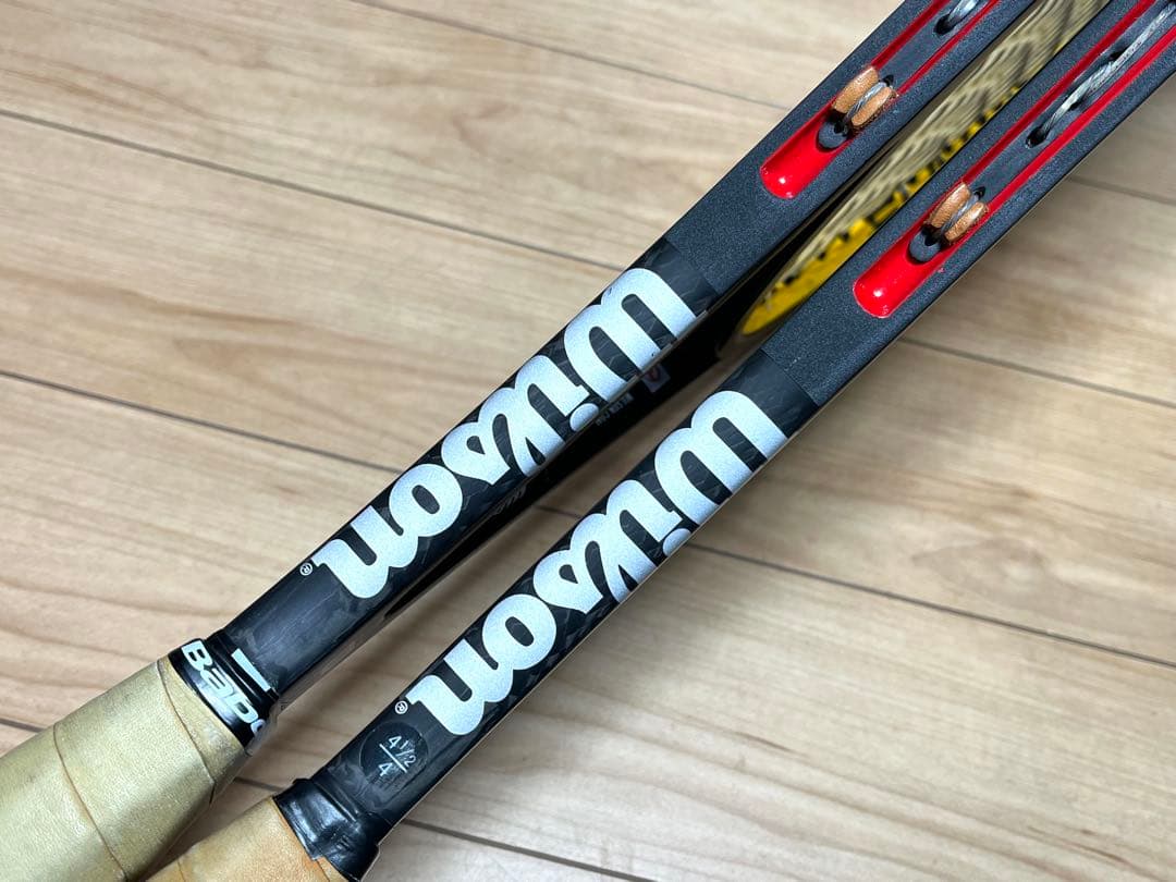2本セット ウィルソン PRO STAFF TOUR 90 ロジャー・フェデラー