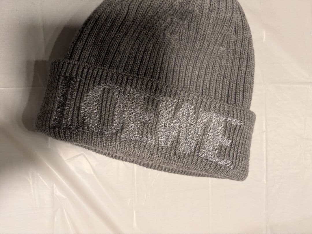loewe/ロエベ　ニット帽　グレー