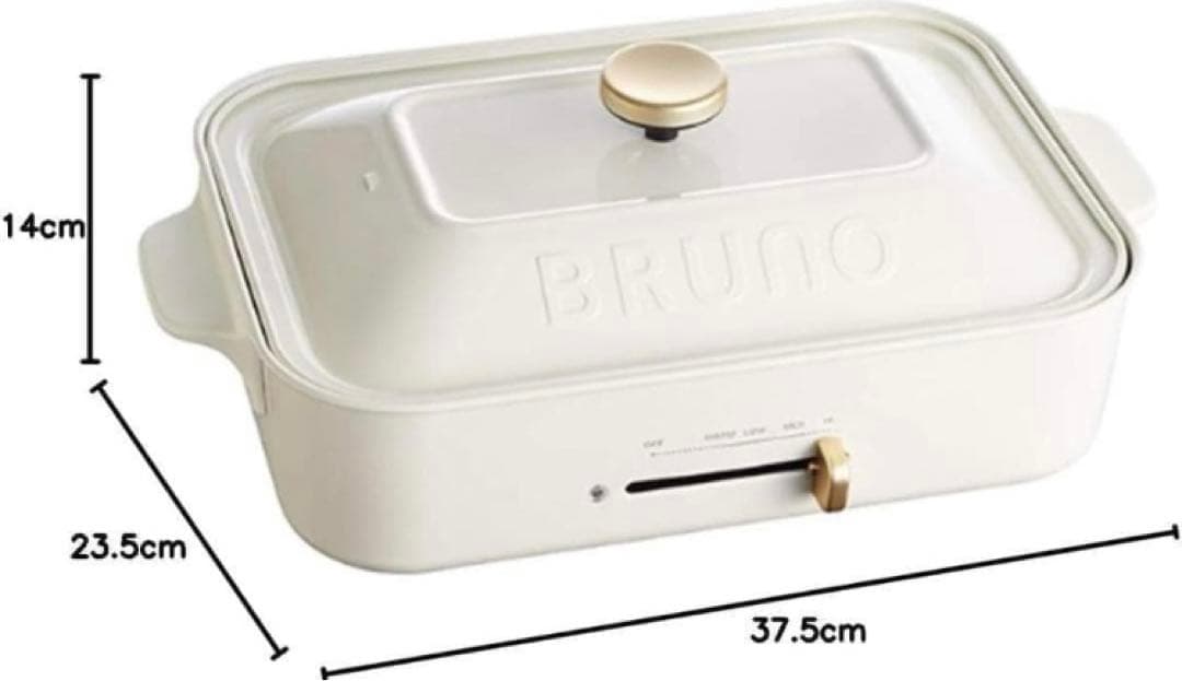 ☆ 新品！！ ブルーノ BRUNO コンパクトホットプレート BOE021-WH