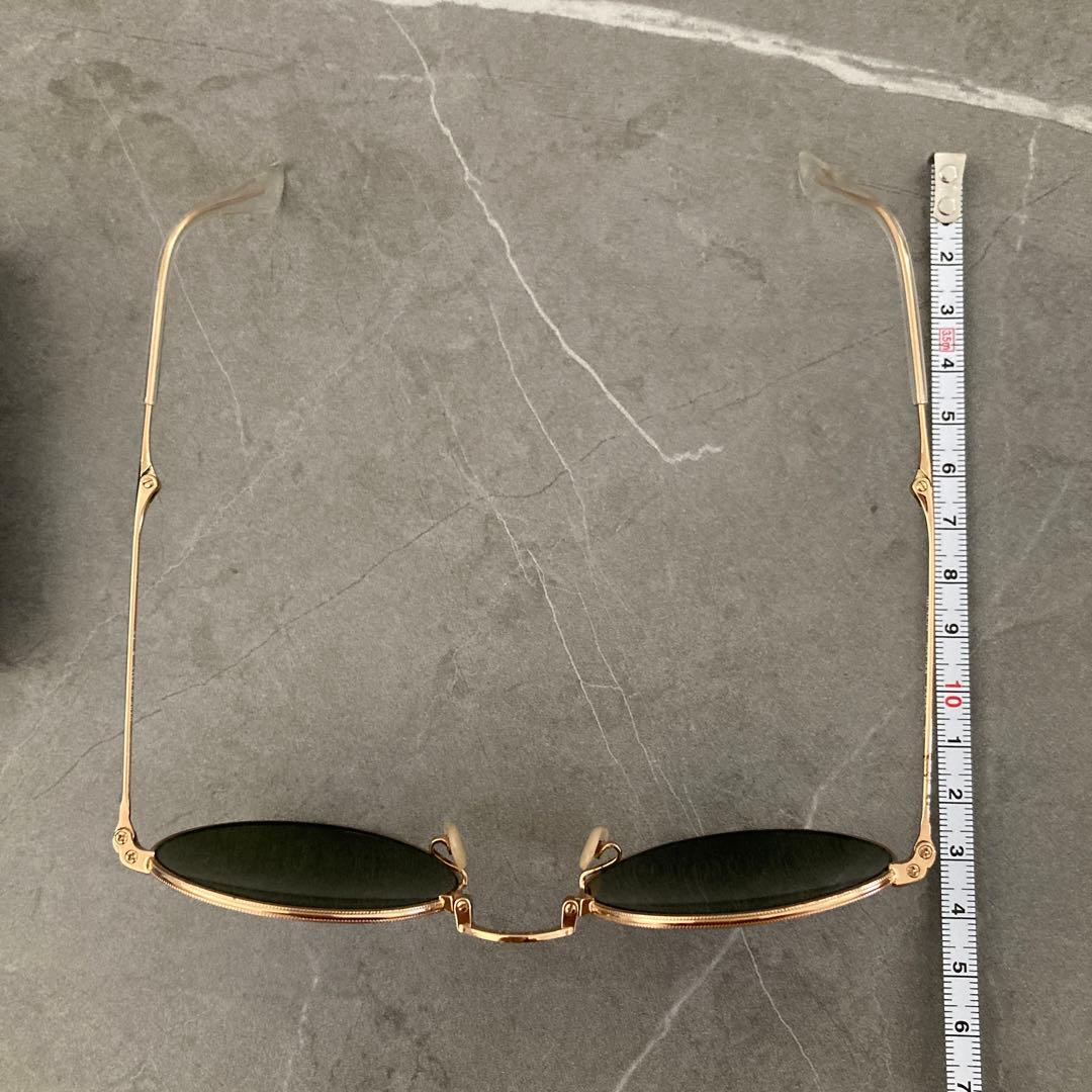 Ray-Ban レイバン 折りたたみサングラス ブルーミラーサングラス ケース付