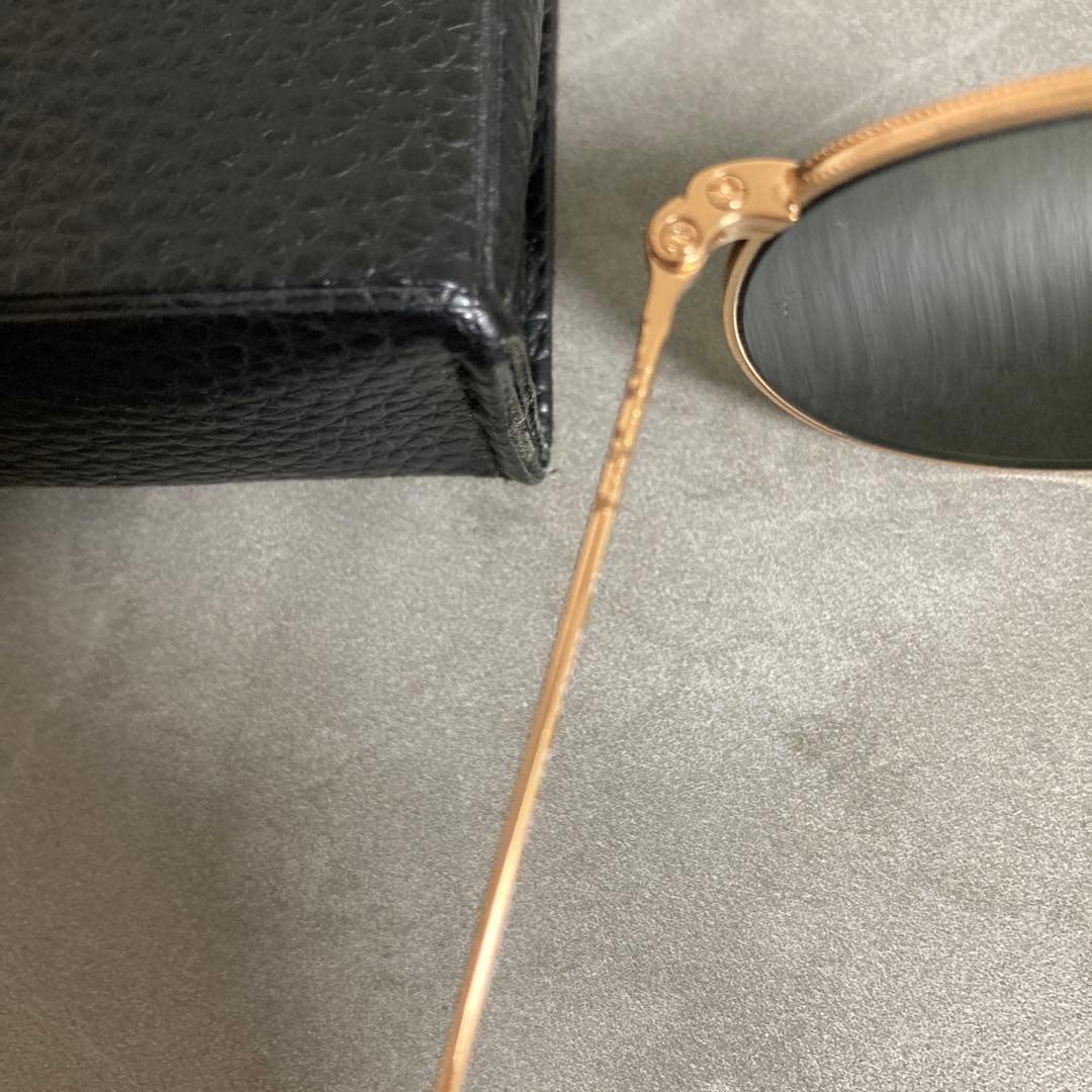 Ray-Ban レイバン 折りたたみサングラス ブルーミラーサングラス ケース付