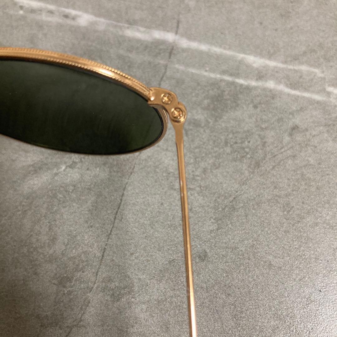 Ray-Ban レイバン 折りたたみサングラス ブルーミラーサングラス ケース付