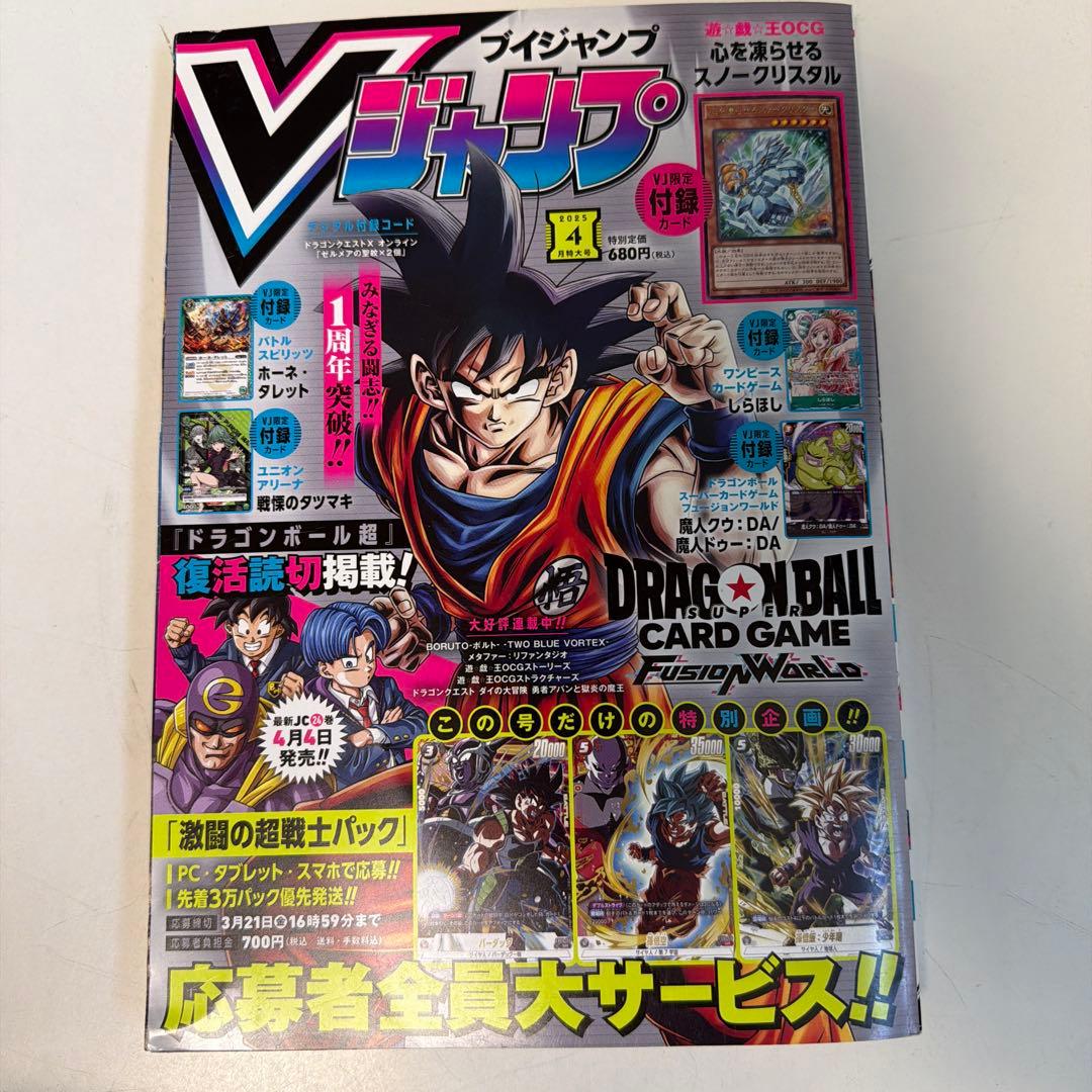 176 Vジャンプ 2025年 1月号〜9月号 全付録カード付き　希少
