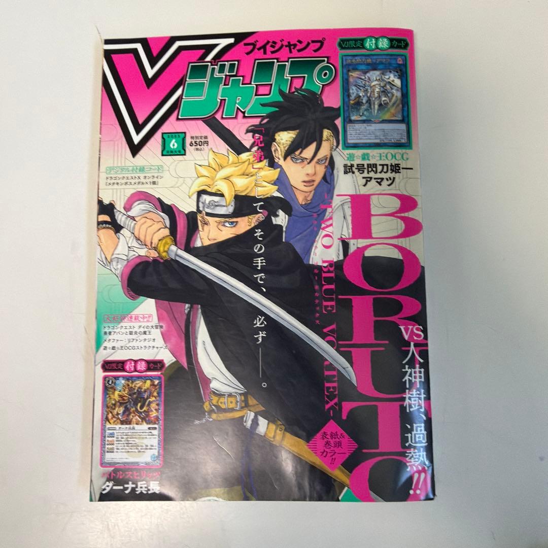 176 Vジャンプ 2025年 1月号〜9月号 全付録カード付き　希少