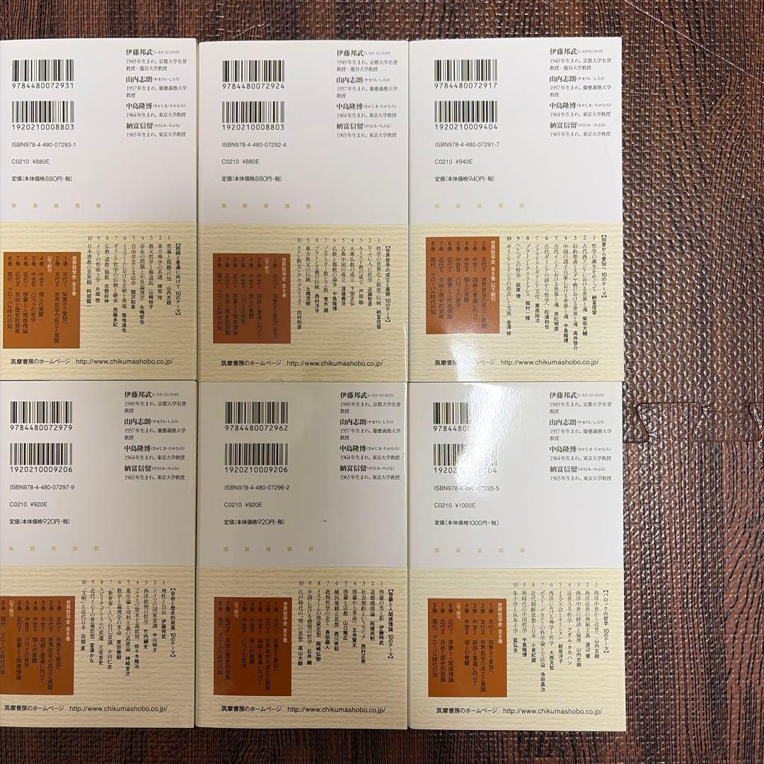 【全巻セット】世界哲学史全8巻＋別巻 全9巻セット
