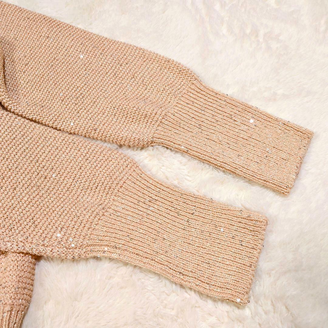 【新品タグ付き】 MaxMara Studio スパンコール カーディガン