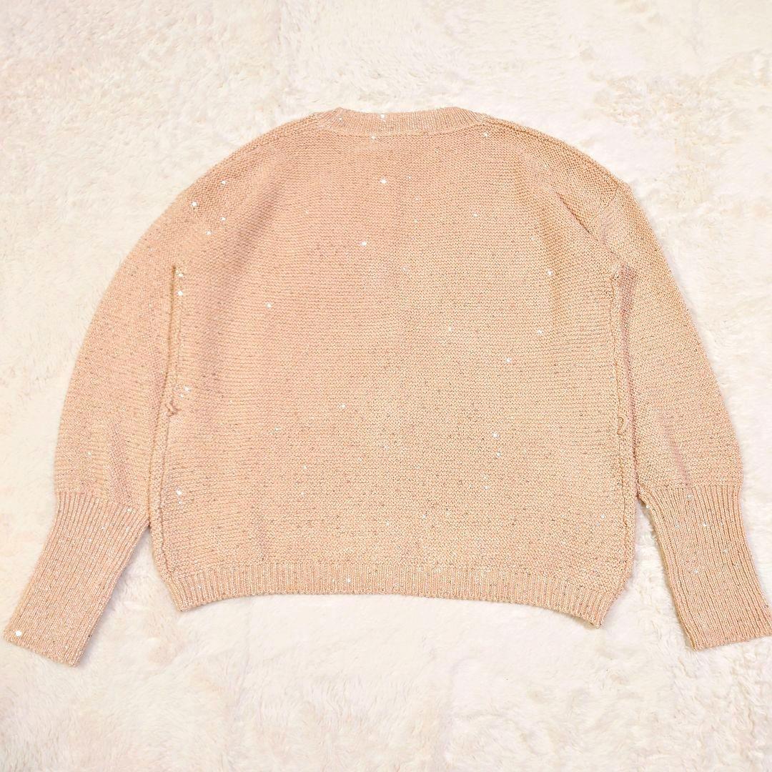【新品タグ付き】 MaxMara Studio スパンコール カーディガン