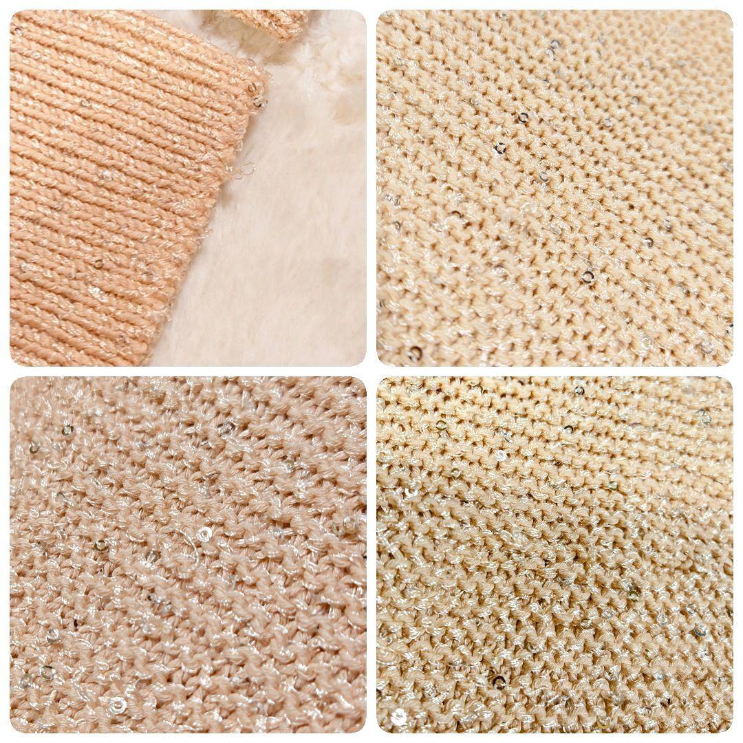 【新品タグ付き】 MaxMara Studio スパンコール カーディガン
