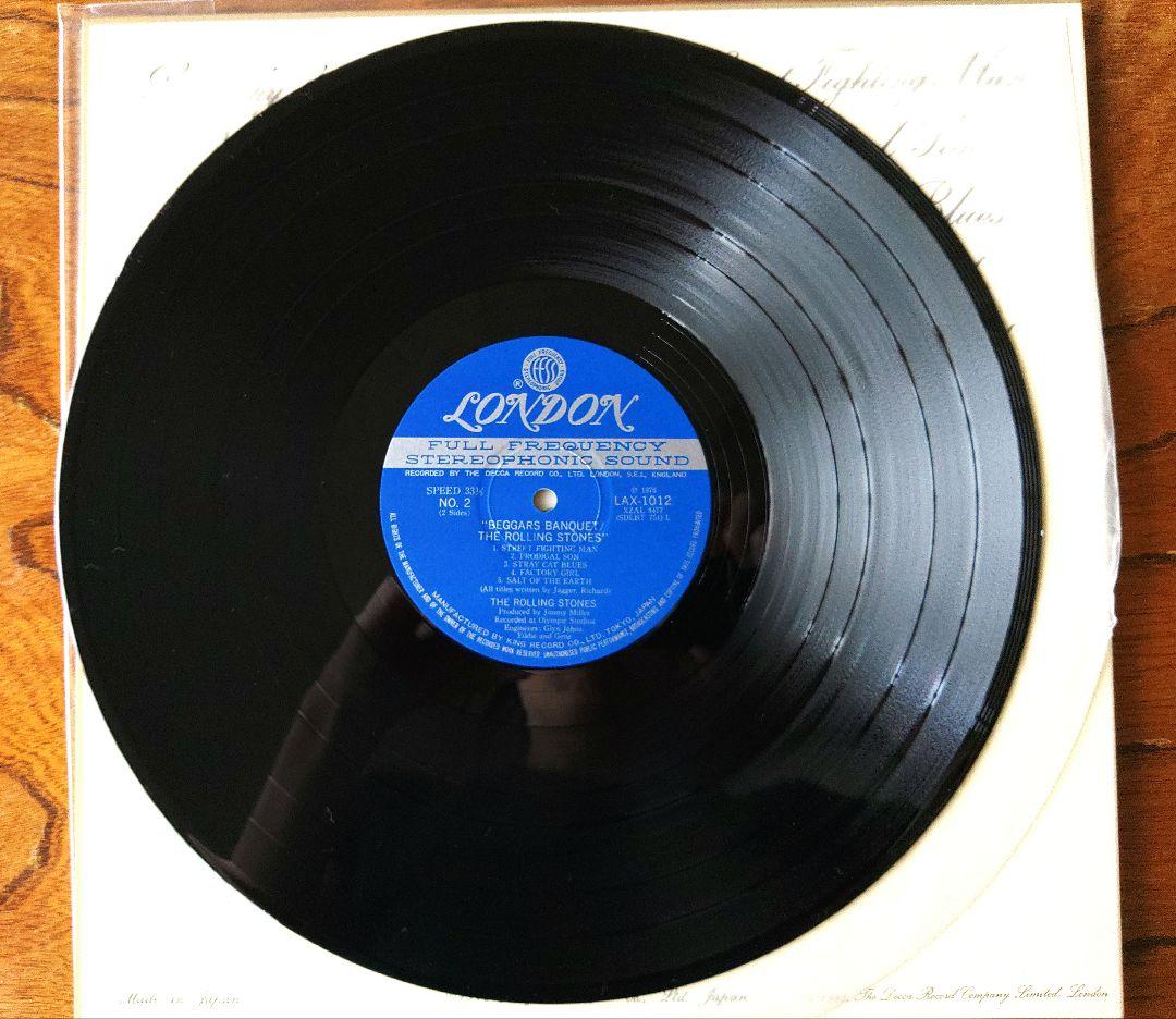 Rolling Stones Beggars Banquet LPレコード