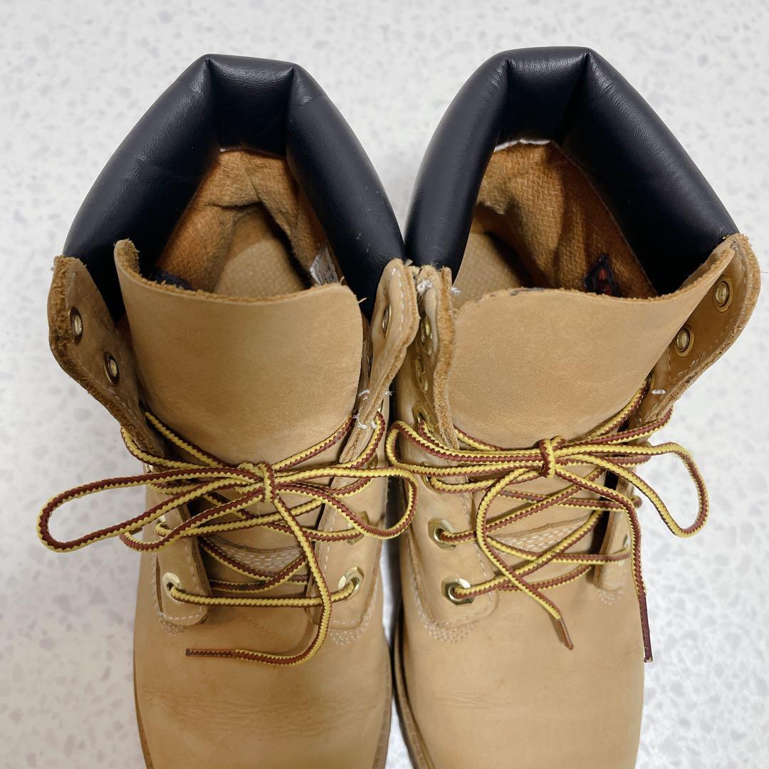 Timberland 6インチプレミアムブーツ　イエローブーツ　24cm