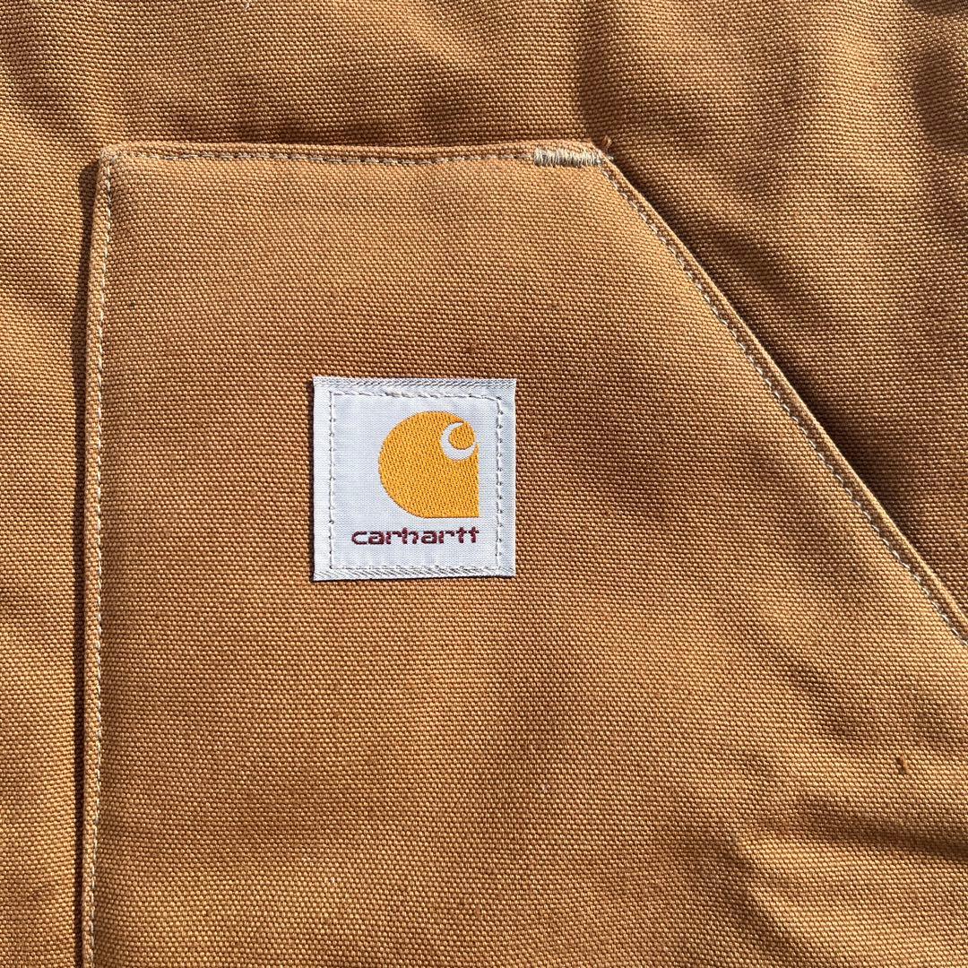 Carhart ダックベストブラウンUSA製　サイズL