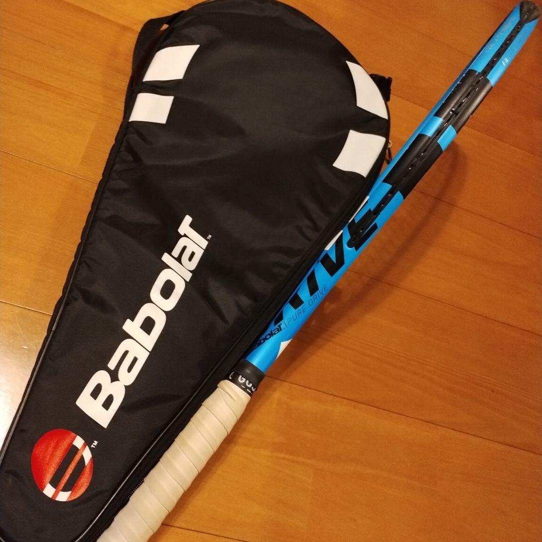 Babolat Pure Drive テニスラケット 青/黒 グリップ1
