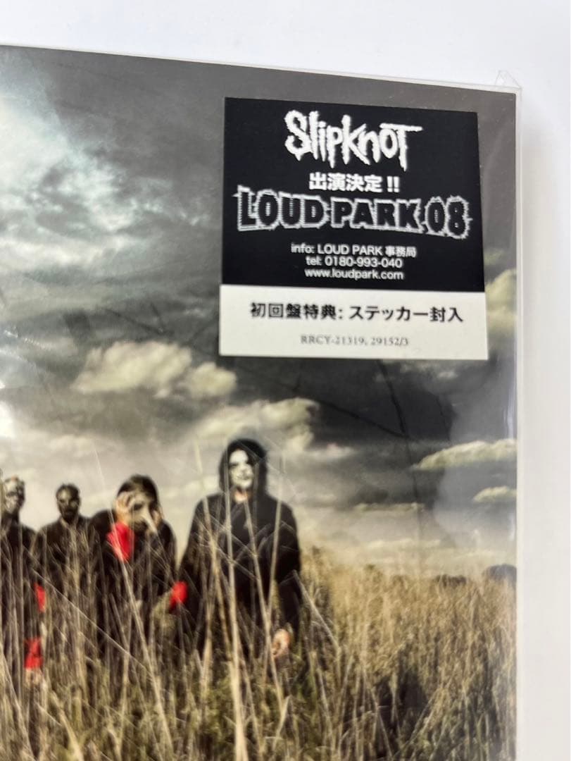 スリップノット★オール・ポープ・イズ・ゴーン★初回盤　ステッカー封入