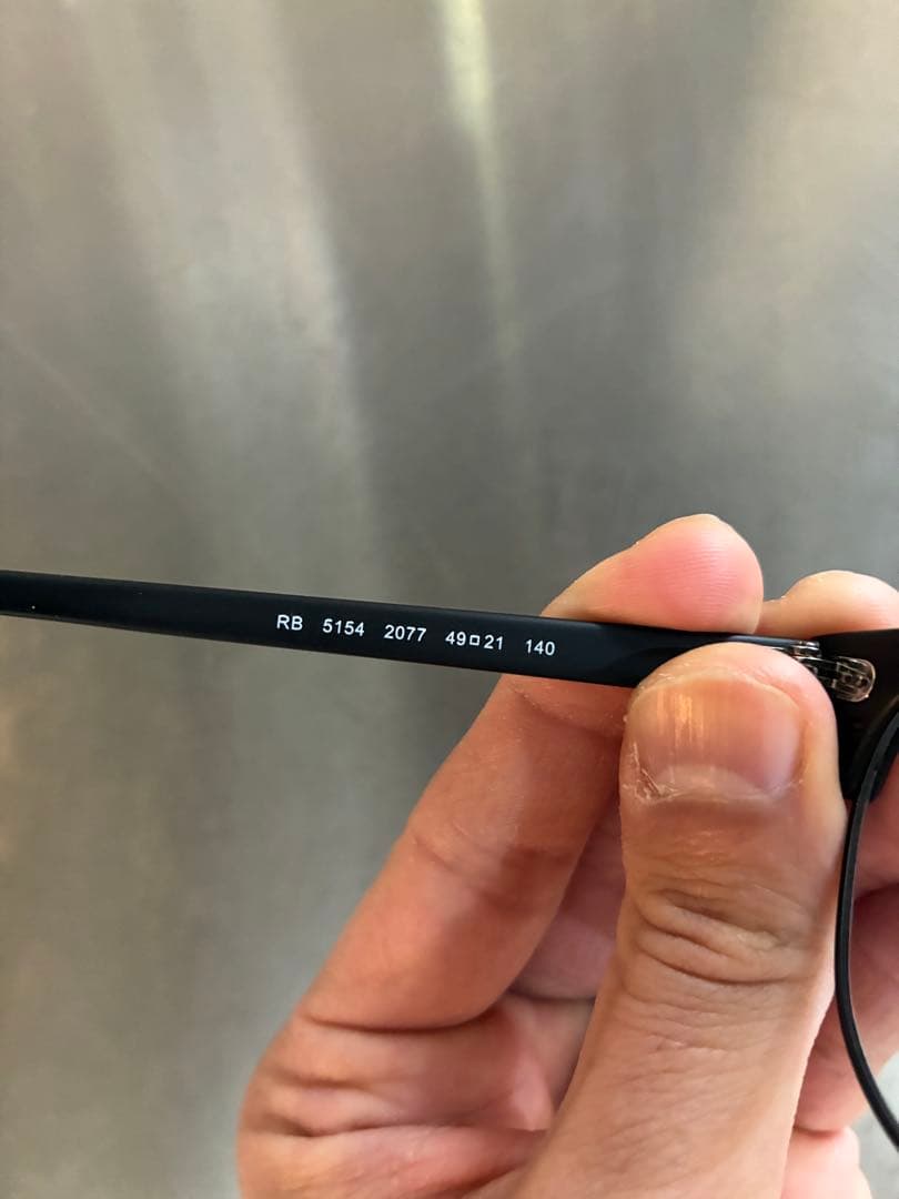 Ray-Ban クラブマスター　可視光調光レンズ