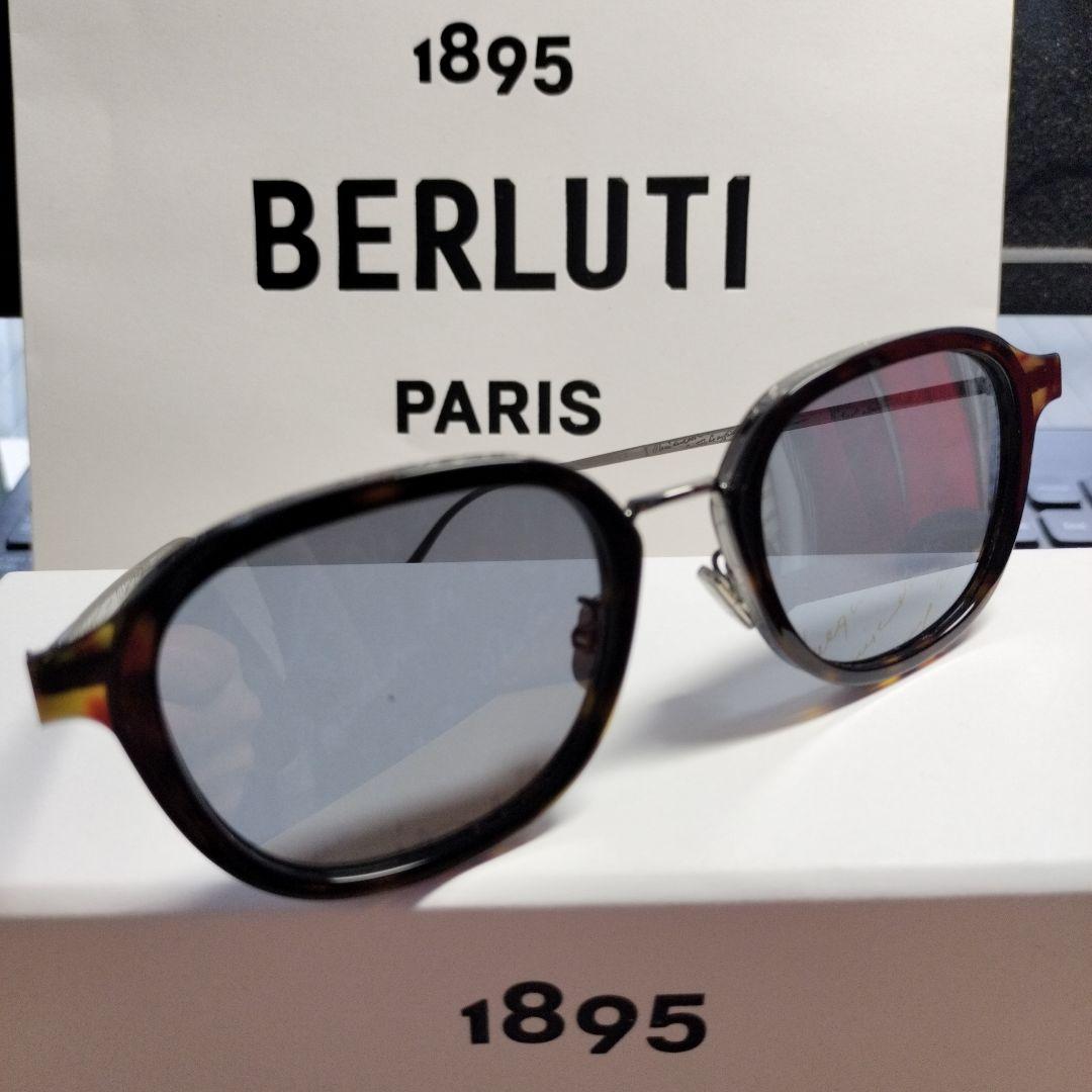 BERLUTI サングラス ブラウン ケース付き