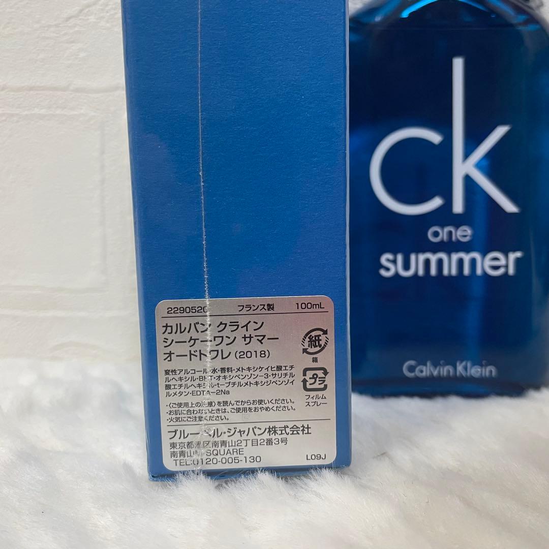 新品 ck one summer 2018 限定 香水 100ml
