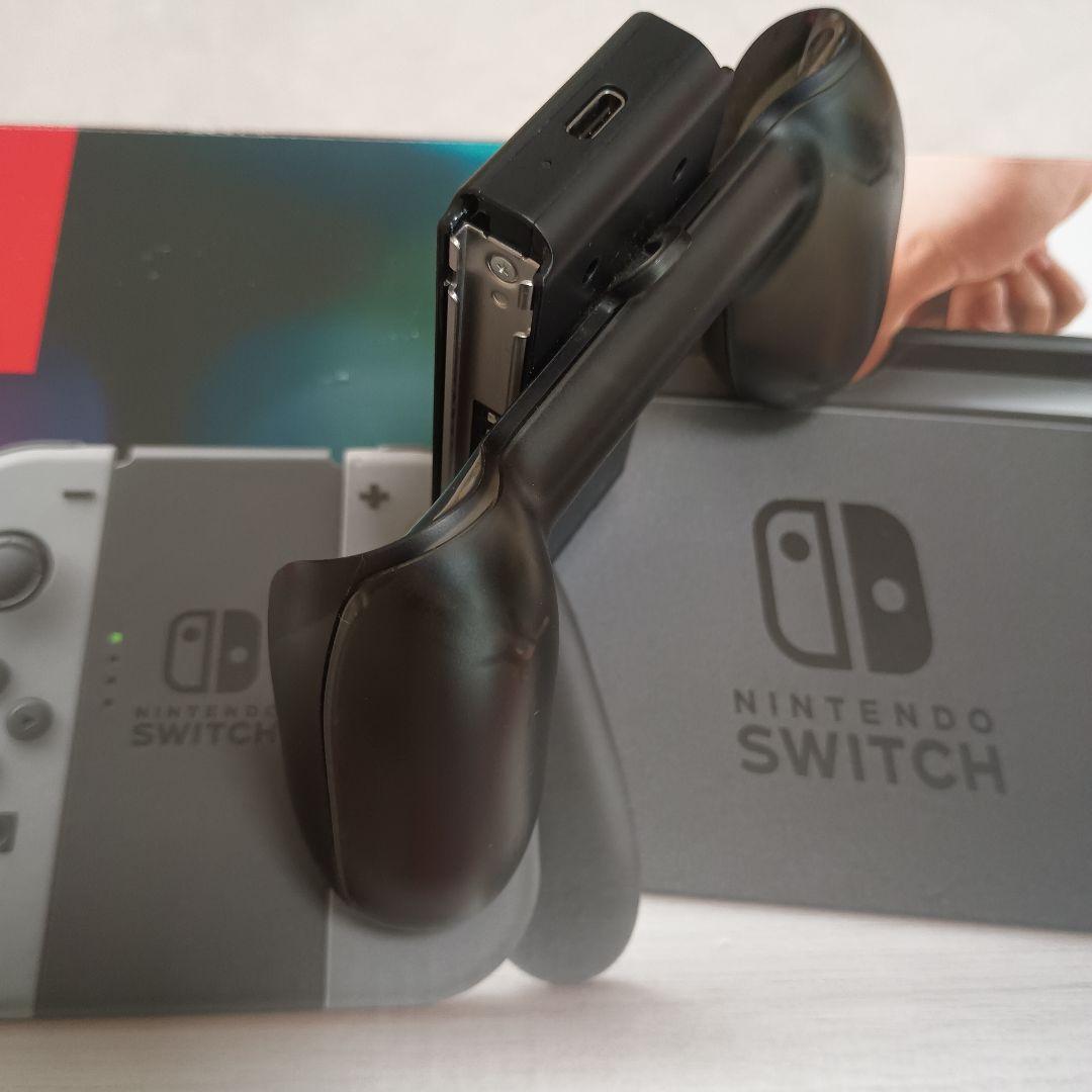 Nintendo Switch 本体 グレー 赤緑ジョイコン スプラ2プロコン