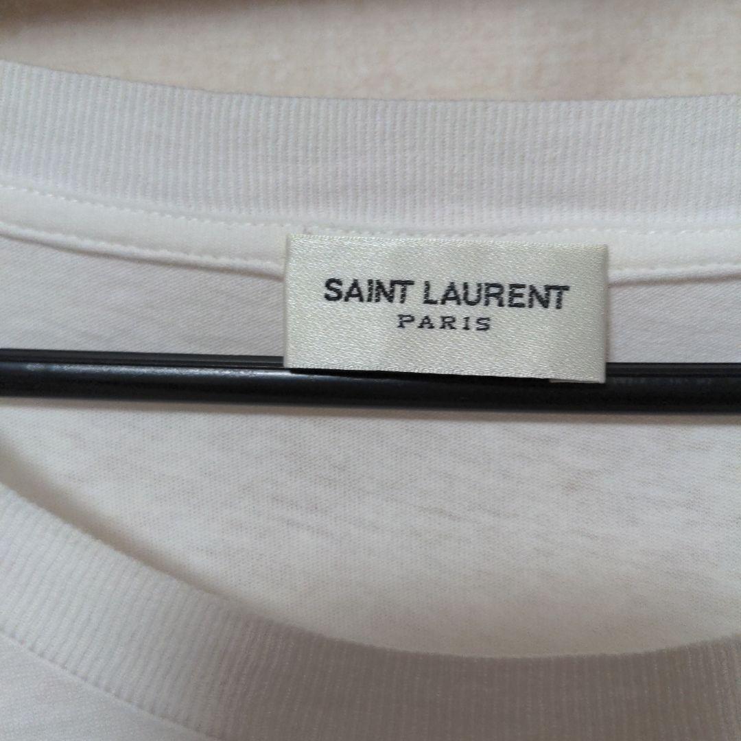 正規品 SAINT LAURENT フラミンゴ Tシャツ イブ・サンロ