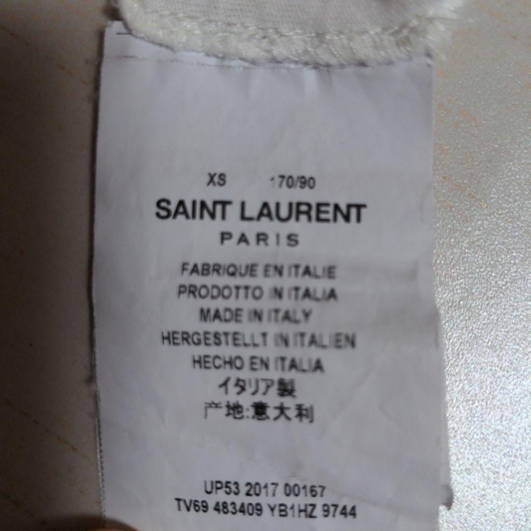 正規品 SAINT LAURENT フラミンゴ Tシャツ イブ・サンロ