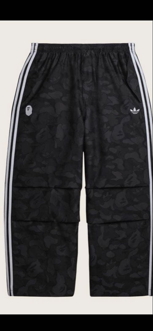 adidas エイプ　ジャガードパンツ