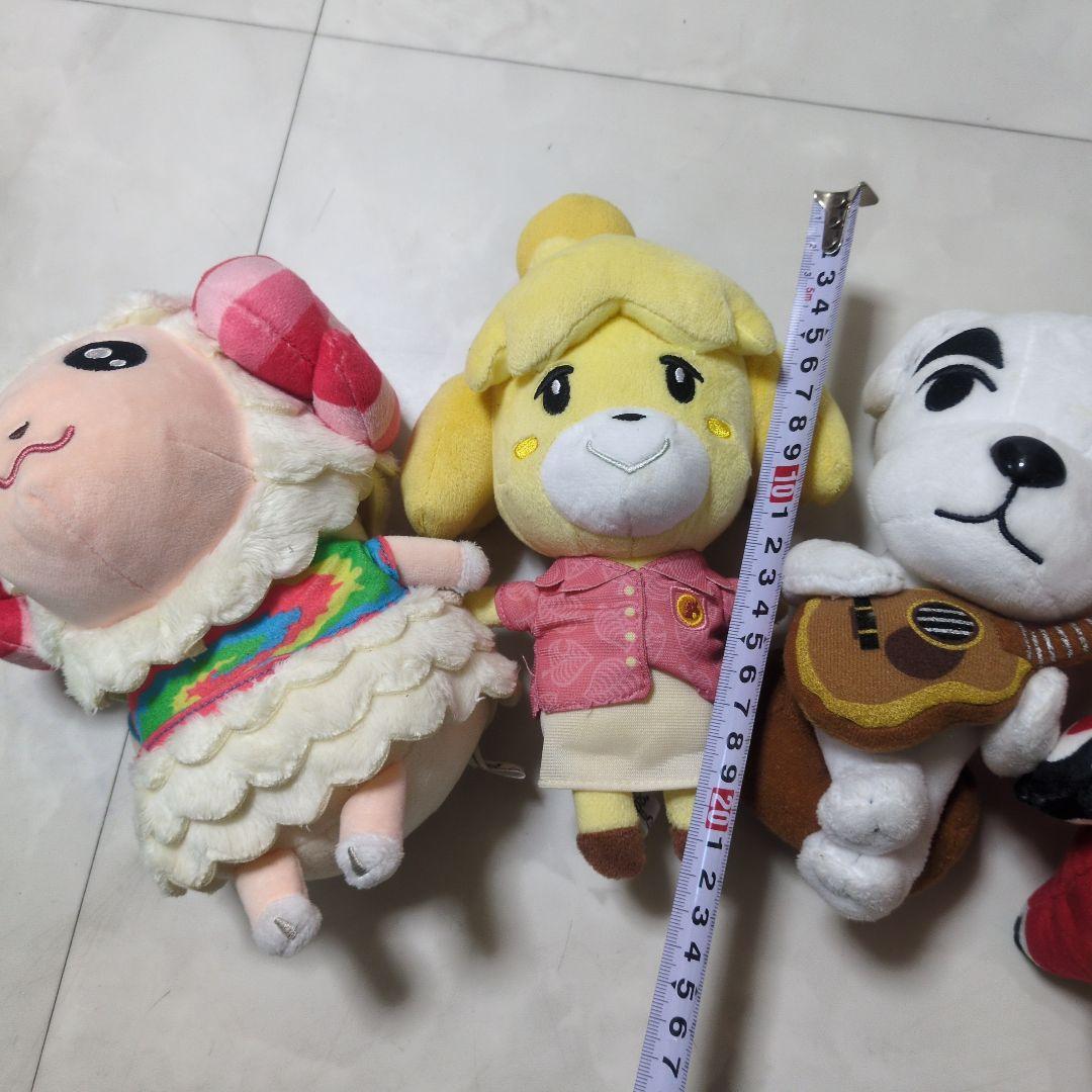 どうぶつの森 三英　フーコ しずえちゃちゃまる　とたけけ　ぬいぐるみ　セット