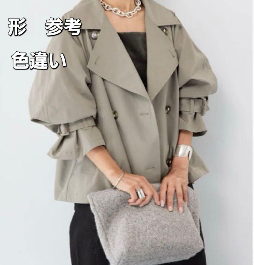 【新品未使用タグ付き】PLUS OTOHA プラスオトハ ショートトレンチコート