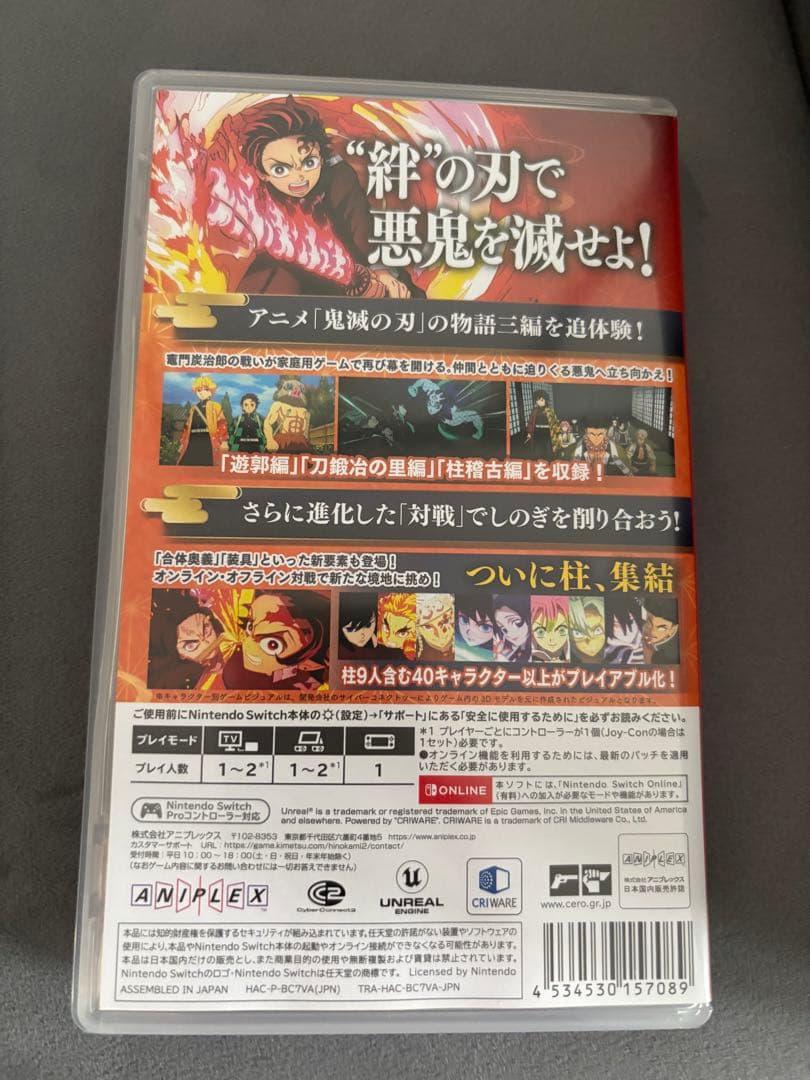 日曜日限定値下げ❗️【プレイ画像あり⭐︎】鬼滅の刃　ヒノカミ血風譚2 Switch
