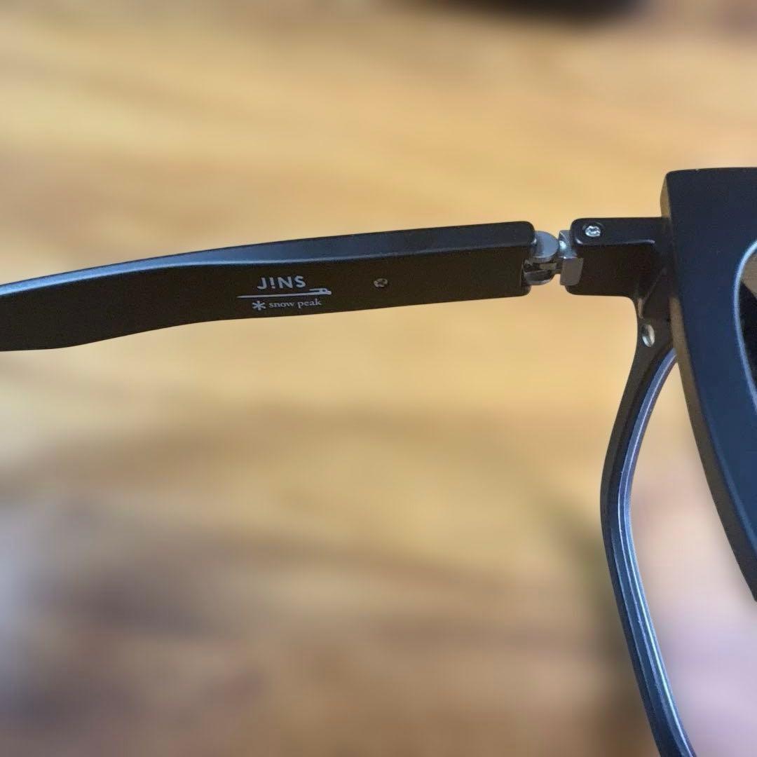 jins フラップオン サングラス 跳ね上げpeak スノーピーク