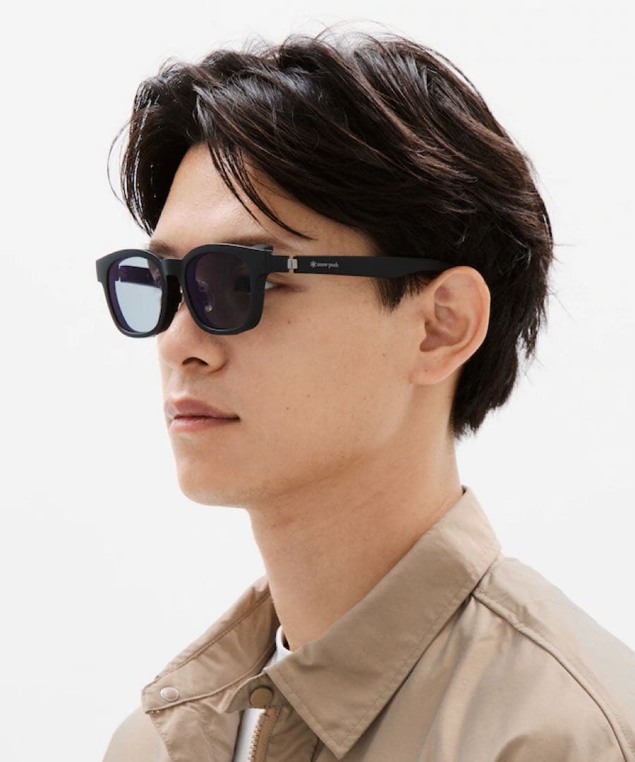 jins フラップオン サングラス 跳ね上げpeak スノーピーク