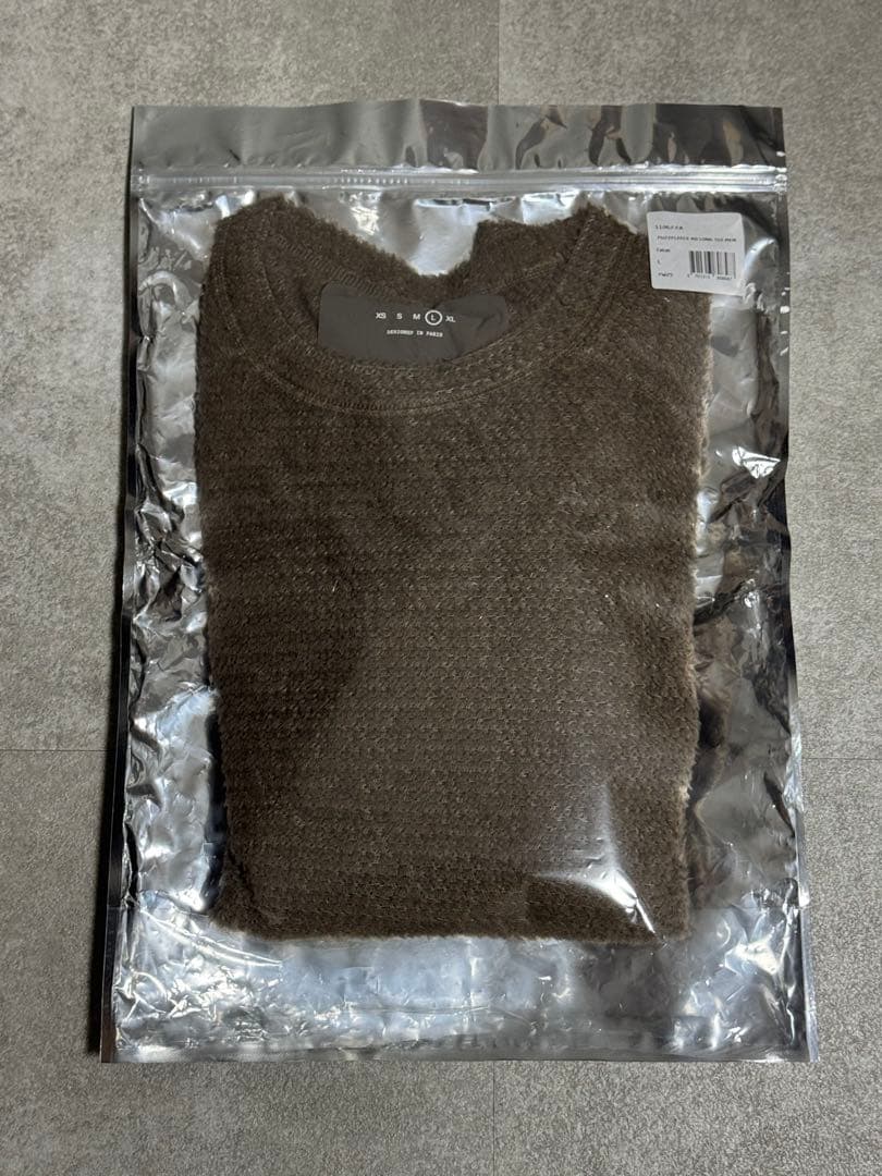 トップス satisfy running FuzzFleece AD Long Tee L