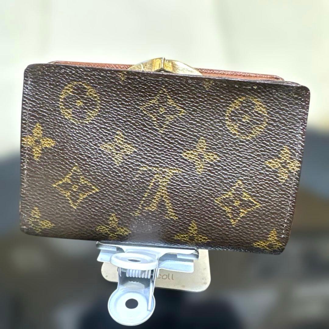 ③☆在庫SALE/良品 ♪モノグラム がま口 財布