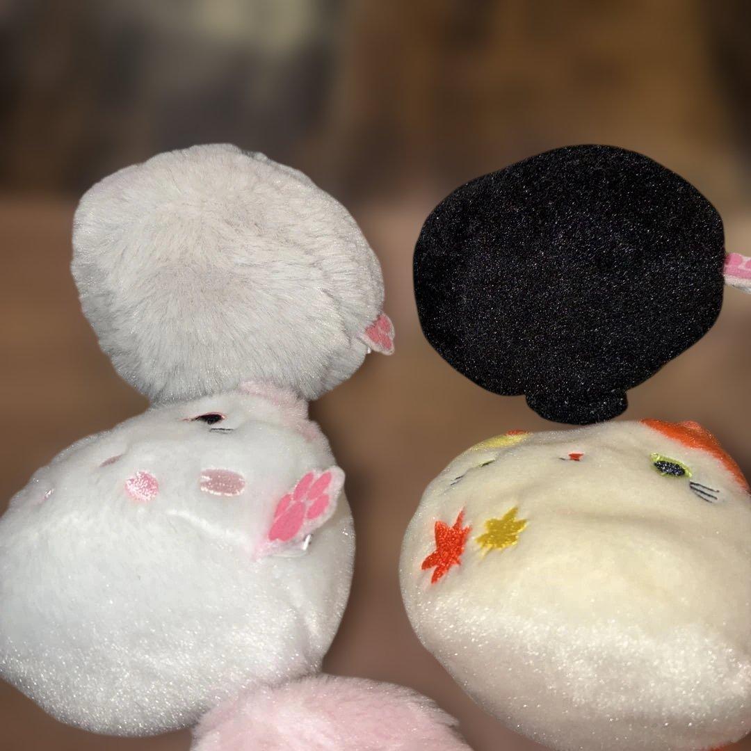ねこだんご 色々 7体セット 三英貿易 コレクション