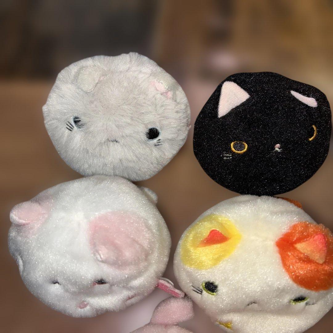 ねこだんご 色々 7体セット 三英貿易 コレクション