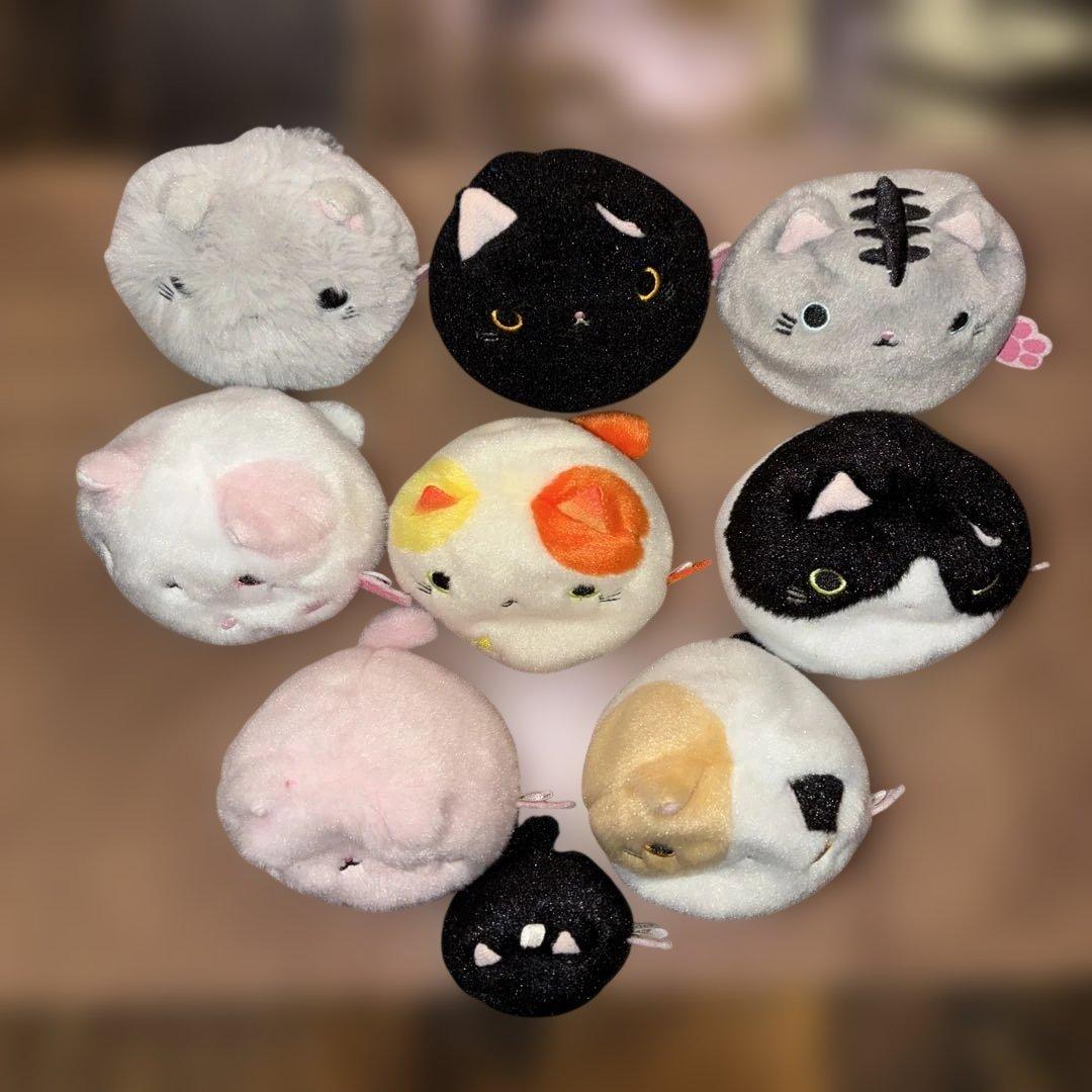 ねこだんご 色々 7体セット 三英貿易 コレクション