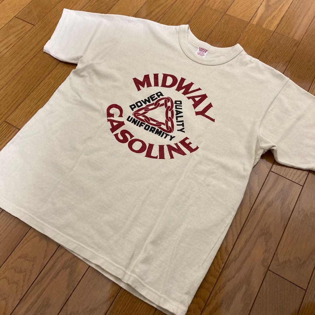 フリーホイーラーズ　Tシャツ　\"MIDWAY GASOLINE\"　Lサイズ