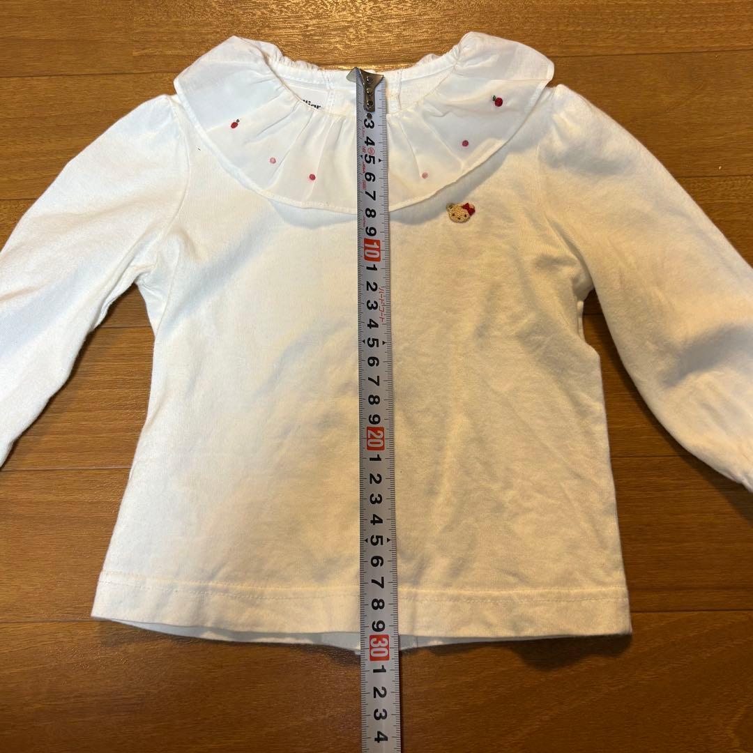 【ファミリア美品】ジャンパースカート・ブラウスセット