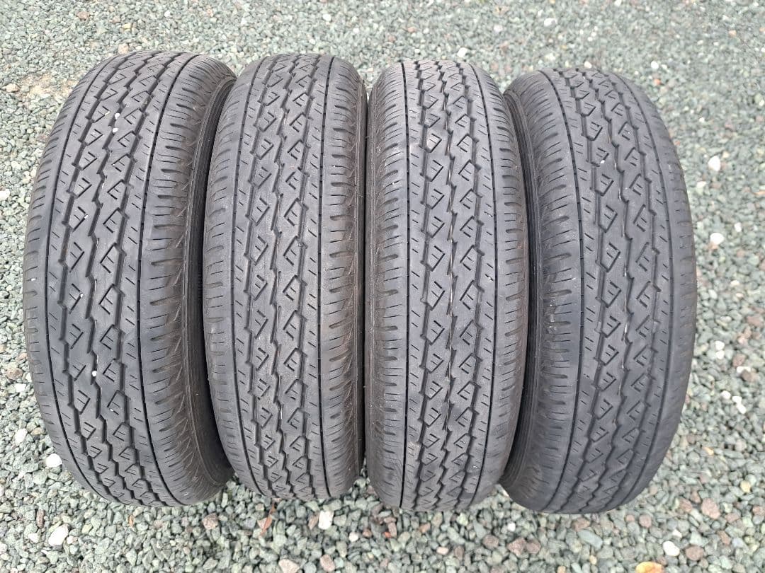 BRIDGESTONE　145/80R12 80/78 4本　2022年製