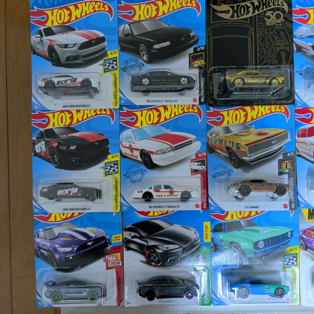 ホットウィール 50周年記念ミニカー含むセット