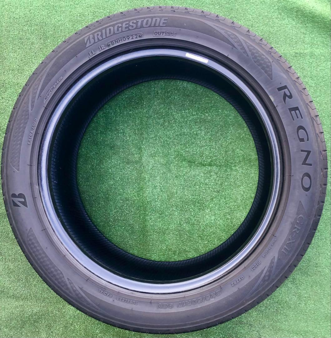 タイヤ・ホイール 225/50 R17 BRIDGESTONE REGNO GR-XII