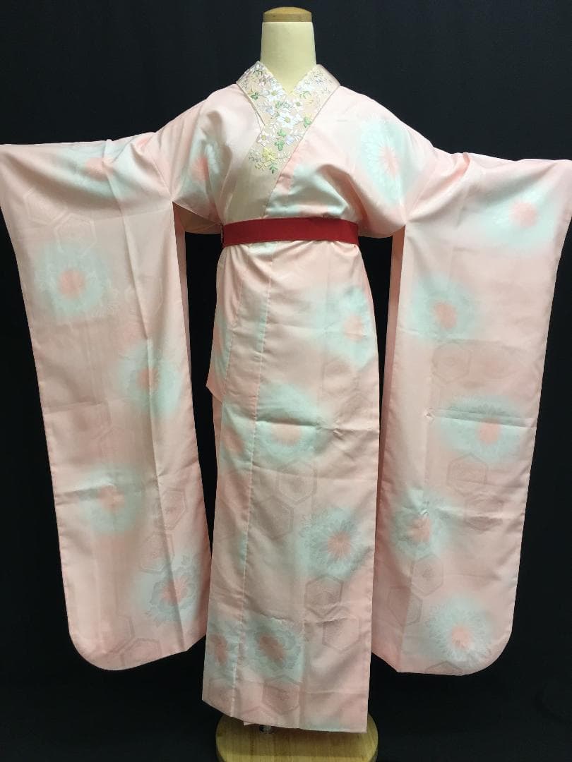 逸品 滝泰 最高級 おぼろ染振袖 佐波理袋帯フルセット