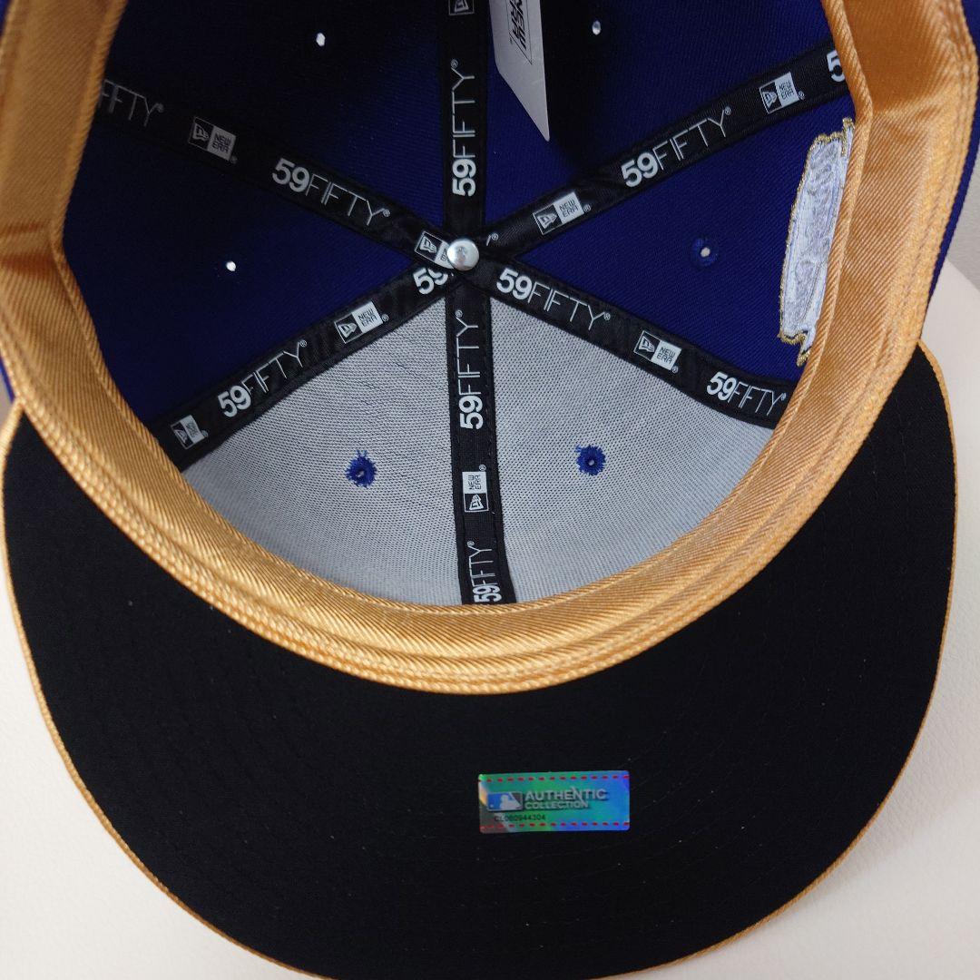 【新品・未使用品】ニューエラ 59FIFTY ゴールド 24 25 ドジャース