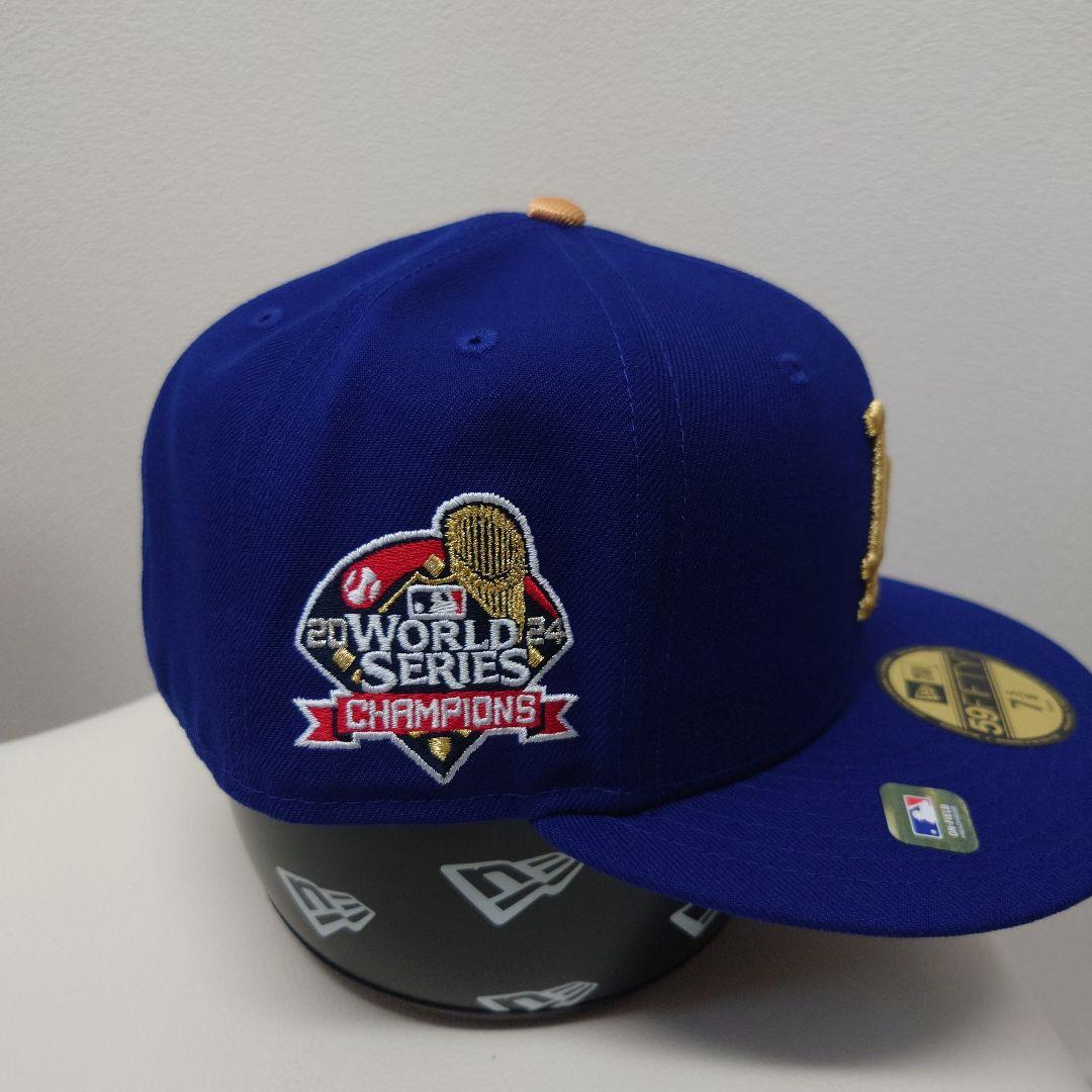 【新品・未使用品】ニューエラ 59FIFTY ゴールド 24 25 ドジャース