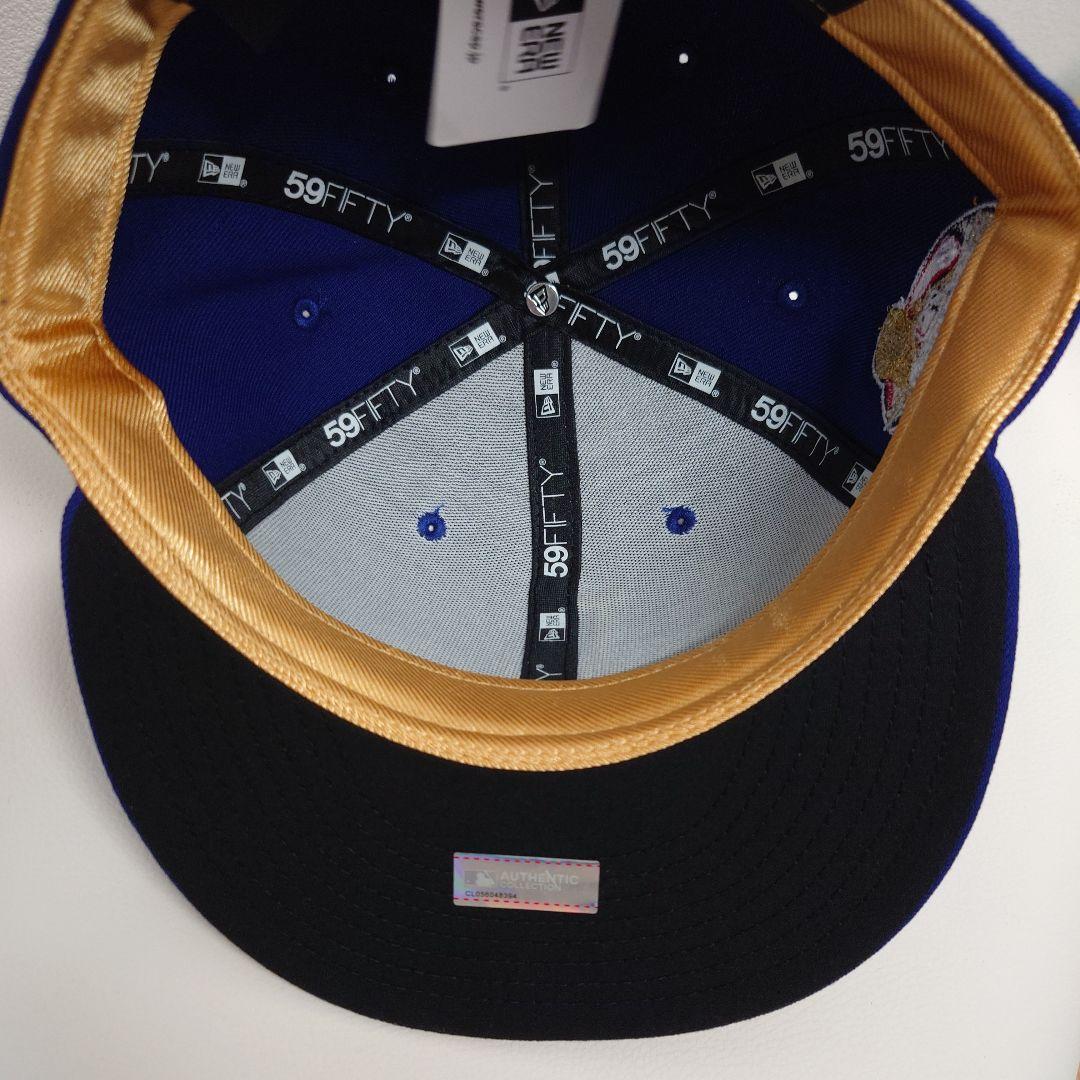 【新品・未使用品】ニューエラ 59FIFTY ゴールド 24 25 ドジャース